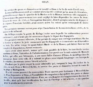 Oran documents divers 558